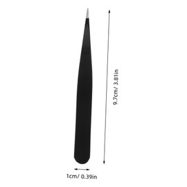 TOVINANNA Precision Pointed Tweezers Stainless Steel Ingrown Hair Tweezers Sharp Fine Point Tip Tweezers For Women Facial Hair Splinter Removal
