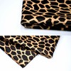 Yutone 59" Wide Giraffe Print Velboa Short Fur Pile Upholstery