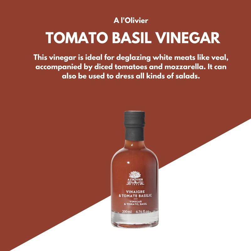 A L'Olivier Tomato Vinegar - 200 Milliliter