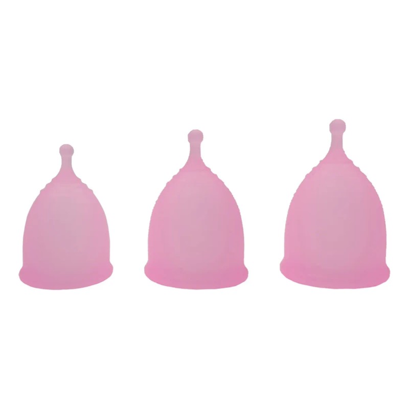 Set De 3 Copas Menstruales Myyla Cup + Vaso +