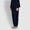 JAJU [JAJU/자주] 여 밍크 플리스 셔링 파자마 팬츠_네이비 [JAJU] Women's