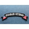 Disabled Veteran Patch With US Flags - By Ivamis Trading