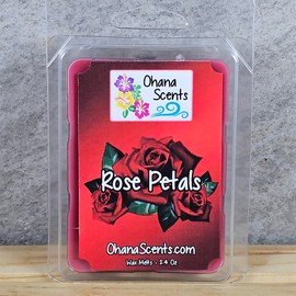 Ohana Scents Rose Petals Wax Melts
