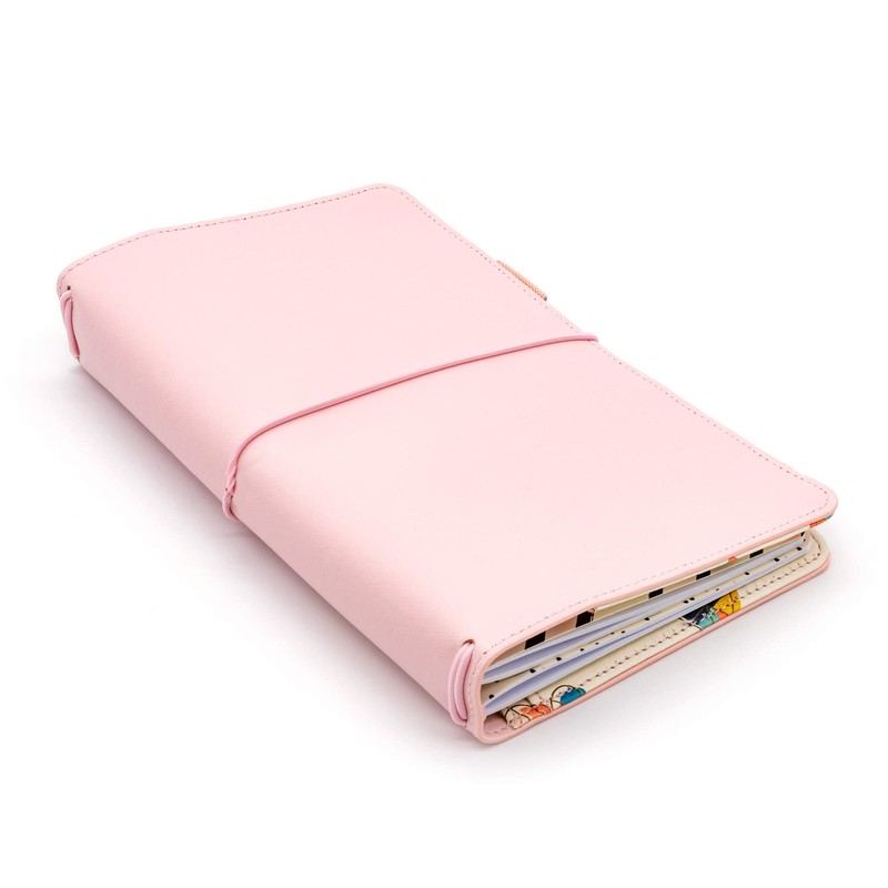 Pukka Pad, Carpe Diem Refillable Traveler’s Notebook Cover – Faux