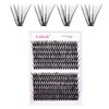 Eyelashes, Individual, Cluster for 30D, 40D, 0.07 D-curl, 11mm, Individual