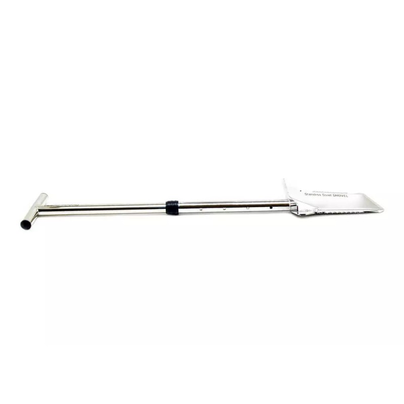 Nokta Makro Premium Metal Detecting Shovel - Adjustable & Stainless