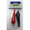 OPEK CS-11 3 Inch Alligator Clip Vinyl Cover Red &