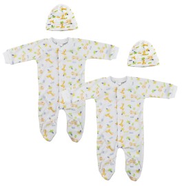 UD_Unisex Closed-toe Sleep & Play With Caps (pack Of 4 ) Nc_0710s