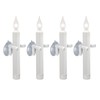 612 Vermont LED Battery Operated Suction Cup Window Candles with