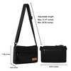 Kememo Crossbody Bags for Women Multi-Pocket Shoulder Bag Nylon Messenger