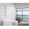 sumerain Retrofit Rain Shower Heads System with 9 Inch Shower