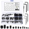 Set of 300 Grub Screws M3/M4/M5/M6/M8 Hexagon Socket Grub Screws