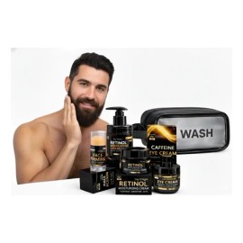 Kit Skincare De Retinol Para Hombre 4pzs Nuevo Hidratante                                                                                             