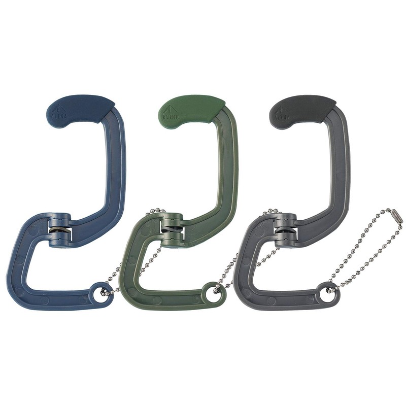 Lihit Lab A7791-24 Bag Hanger Bag Hook, Black