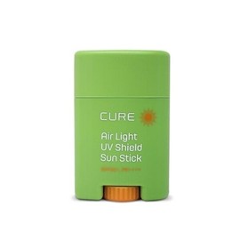 Kim Jeong Moon Aloe 김정문알로에 큐어 에어라이트 유브이 쉴드 선스틱 20g(SPF50+) 1개 Ss Kim Jeong-moon Aloe Cure Airlight UV Shield Sun Stick 20g (SPF50+) 1 piece
