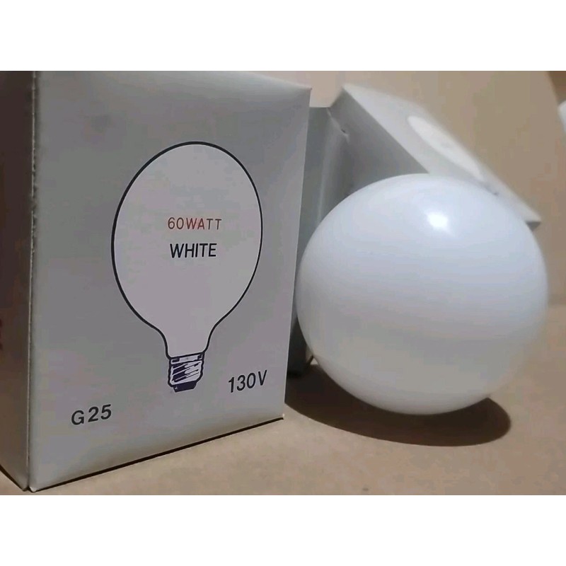 Damar (3) Damar Extra-Life 60w White 130v Medium Base Light