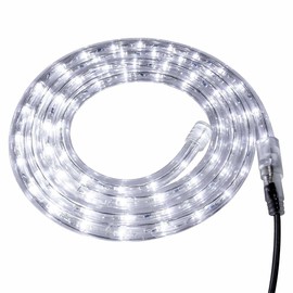 Brilliant Brand Lighting Cool White LED Rope Light - 120 Volt - Custom Cut - 6.56 Feet