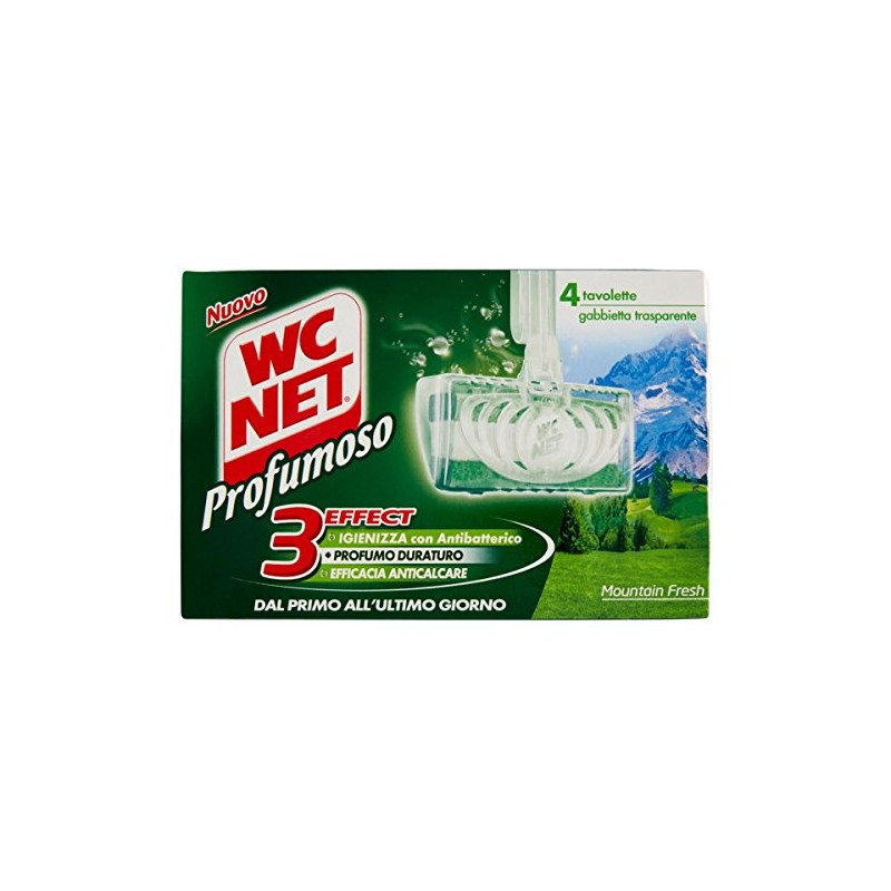WC NET Mountain Fresh Toilet Table Set of 4
