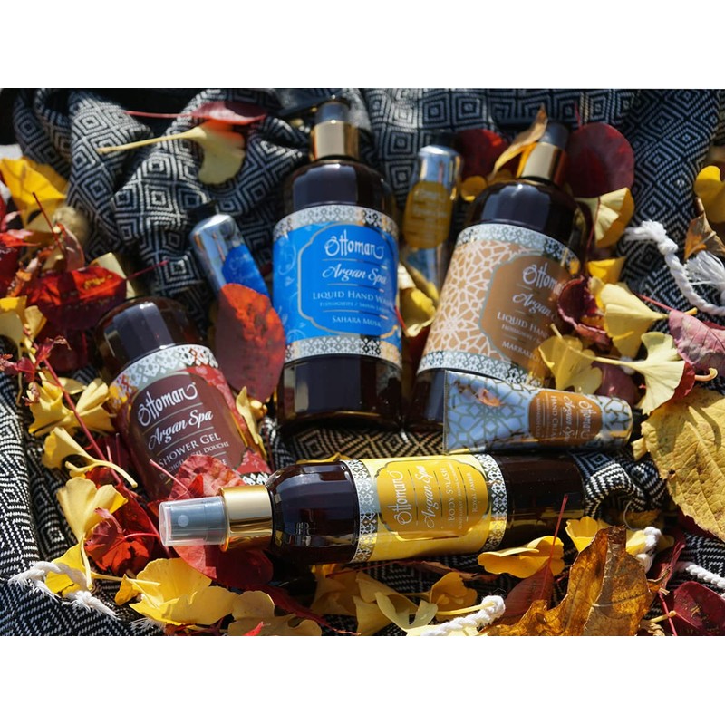 Ottoman Argan Spa Liquid Soap Royal Amber Pack of 2