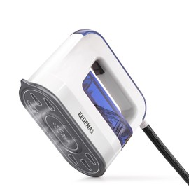 KEDEMAS Portable Steamer iron for Clothes, 1300W Mini Handheld Clothes Steamer, Horizontal, Vertical and Dry Ironing, Travel Garment Steamers for Travelling, Home, Office, ONLY FOR 120V