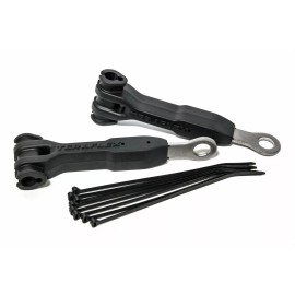 TeraFlex Universal 1-Hole Front Brake Line Anchor Kit For Jeep Wrangler JK / JKU