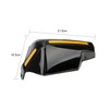 SZYUMO 2pcs Steering Wheel Protector Shield Windproof Motorcycle Hand Guard