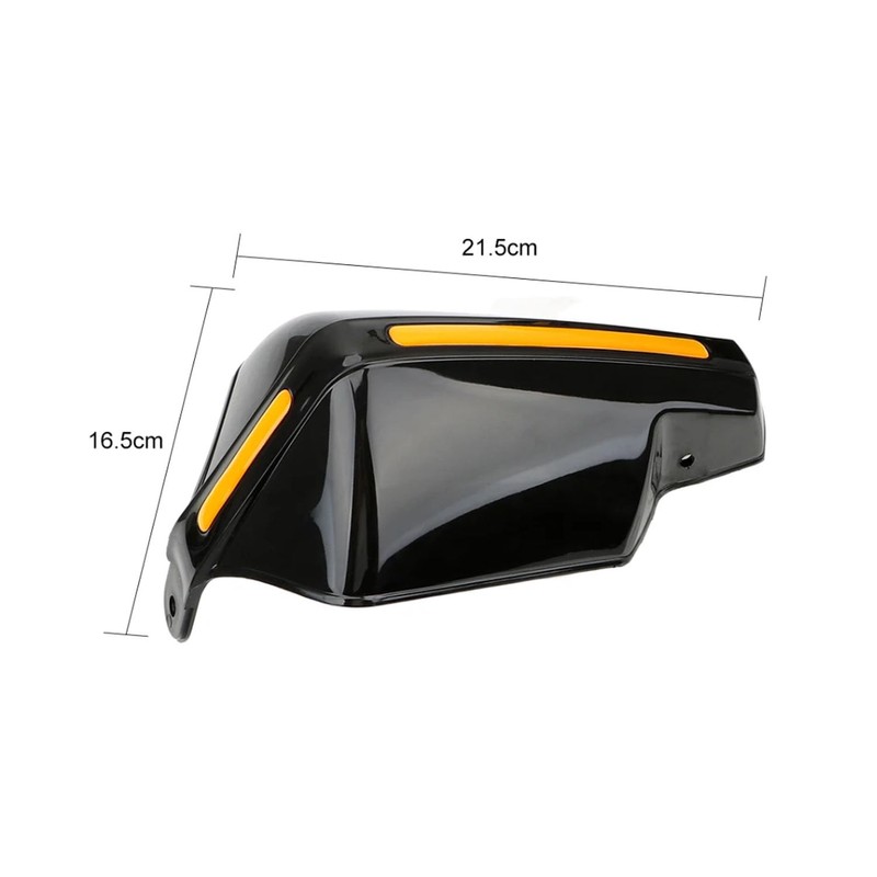SZYUMO 2pcs Steering Wheel Protector Shield Windproof Motorcycle Hand Guard