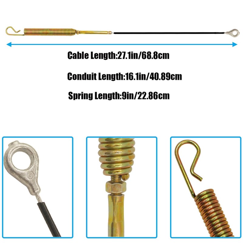 06900438 Snow Blower Auger Compatible with Ariens 06900438 Auger Cable