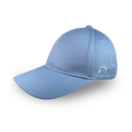 sportkopf One Color Baseball Cap 'Hydrangea Sky' - Basketball Cap Plain Light Blue, lightblue