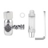 Aquarium CO2 Pressure Regulator Check Valve Gauge Bubble Counter Mini