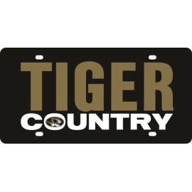 Stockdale University of Missouri Tigers Premium Laser Cut Tag License Plate, Country...