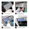 DXNQ Handicap Placard Holder for Car, Ultra Clear PVC Disabled