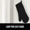 GORILLA GRIP BPA-Free Soft Silicone Oven Mitts, Heat Resistant and
