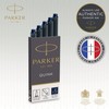 PARKER パーカー クインク カートリッジインク 5本セット ブルーブラック 水性 正規輸入品 1950385