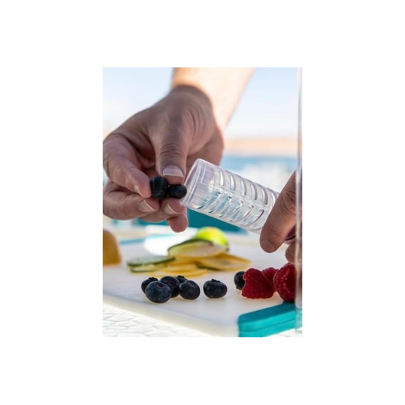 Love Island Fruit Infuser Water Bottle with Flavor Infuser, 25