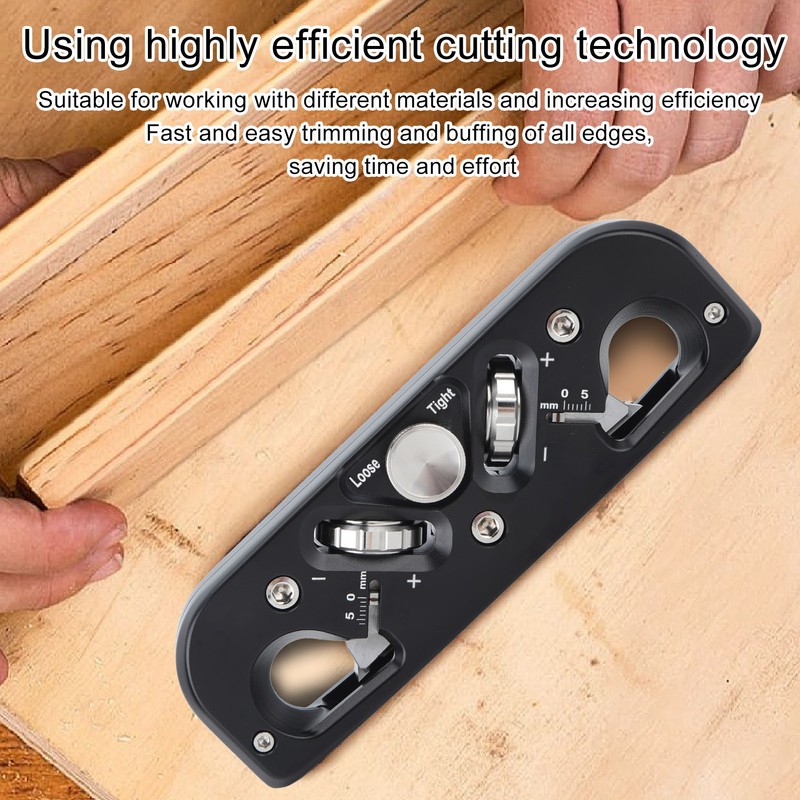 Chamfer Plane Double Edge Angler Quick Edge Trimming Corner Flattening
