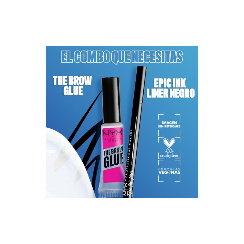 NYX Professional Makeup, Combo Clásico Epic Ink Delineador de ojos