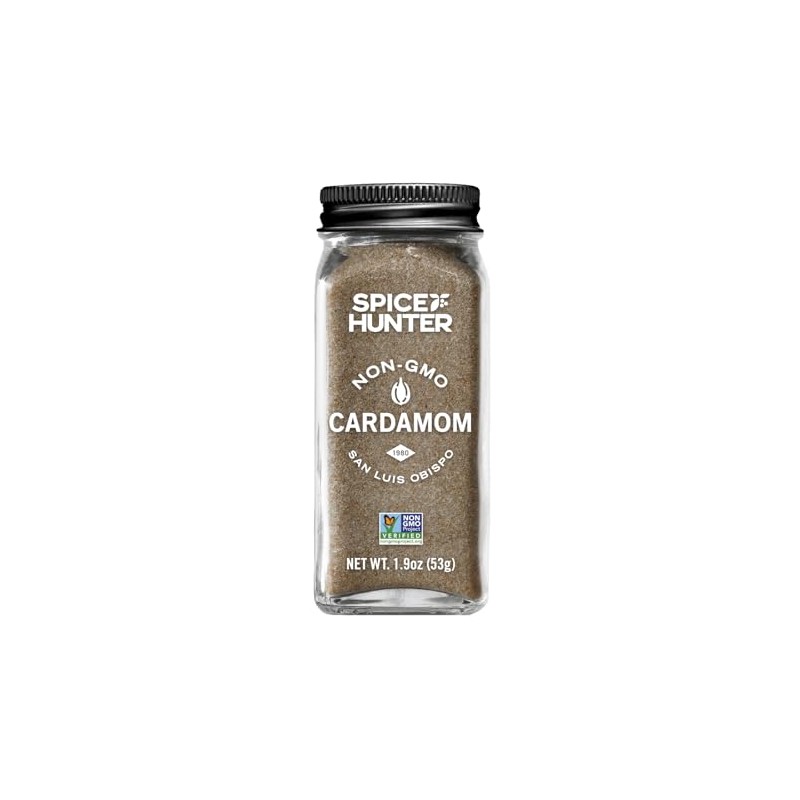 The Spice Hunter Guatemalan Cardamom, Ground, 1.9-Ounce Jar