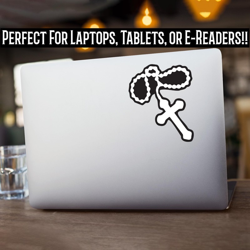 Rosary Catholic Vinyl Decal Sticker | Cars Trucks Vans Walls