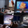 [Built-in Apps] Mini Projector with WiFi 6 and Bluetooth5.2, Smart
