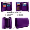 Woodland Leathers Purses for Women, Real Leather RFID Protection Small