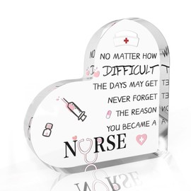 Nurses Week Gifts,School Nurse Appreciation Graduation Retirement Cool Practitioner Funny Future Registered Nurse Week Gifts Valentines Day Nursing Manager Gift Ideas for Women Men Female Gift