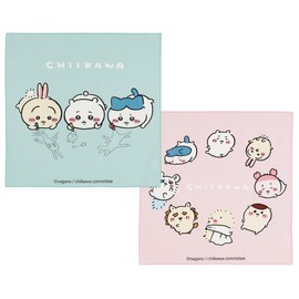 Skater KB4WN-A Children's Bento Cloth, Set of 2, Chiikawa