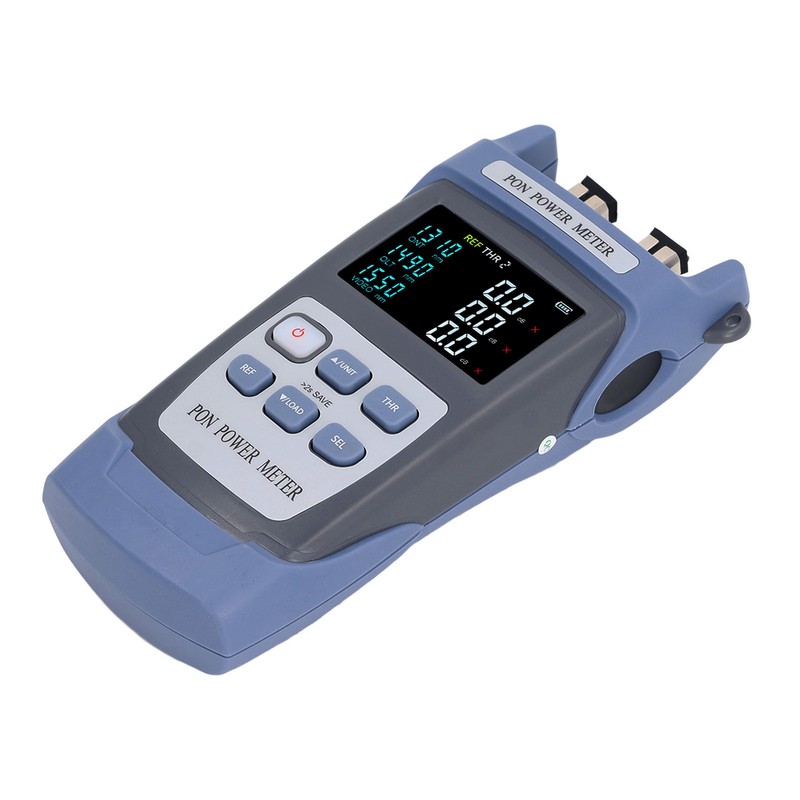 Fiber Optic Power Meter for APC Connector Color LCD Screen