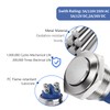 Langir 19mm Momentary Push Button Switch IP67 Waterproof Stainless Steel