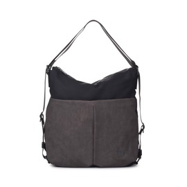 KCB Match Backpack | Modern and Spacious Style | Versatile and Convertible Design | Ideal for Everyday Use | Adjustable Handles | 100% Vegan, black