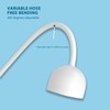 Lotus Shape Nail Lamp 360 Degree Rotatable Infrared Induction Gooseneck