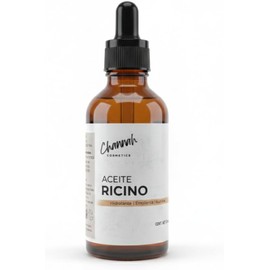 Aceite de Ricino Puro Ricinus Communis Oil • Prensado en Frío Nutre Piel y Cabello • Ideal para Pestañas, Barba y Formulación Cosmética CHANNAH COSMETICS (50ML)