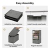 GRANNY SAYS Hanging Closet Organizer with Drawers, 4 Shelf Dividers