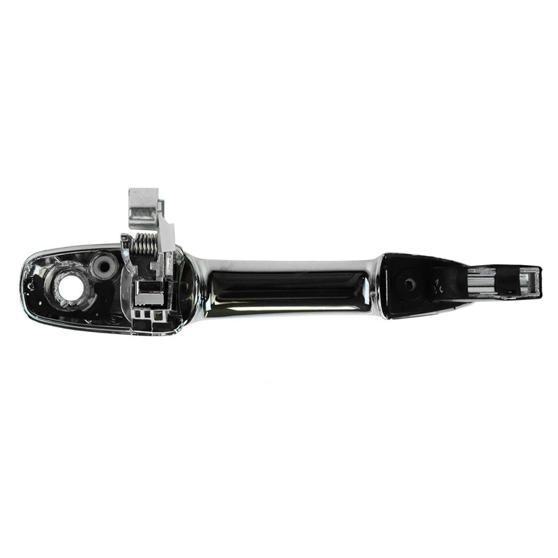 TRQ Door Handle Outside Chrome Front Driver Side Compatible with